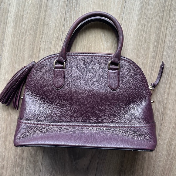 Kate Spade Burgundy Handbag and Multicolor Wallet Set - Picture 3 of 9